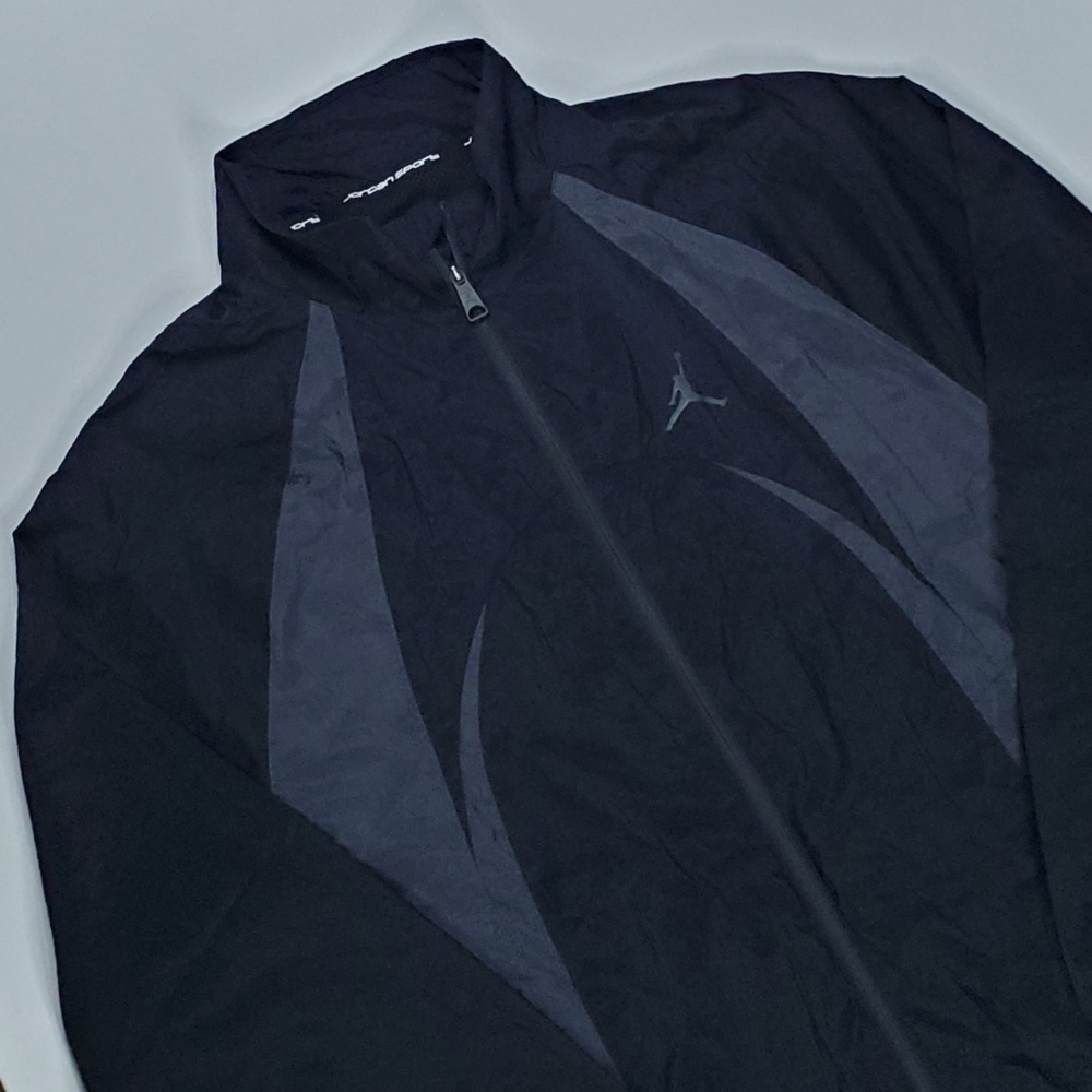 Nike Air Jordan Sport Jam Mens Size XL Warm Up Jacket Black FN5848-010